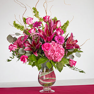 Pink Vase Arrangement