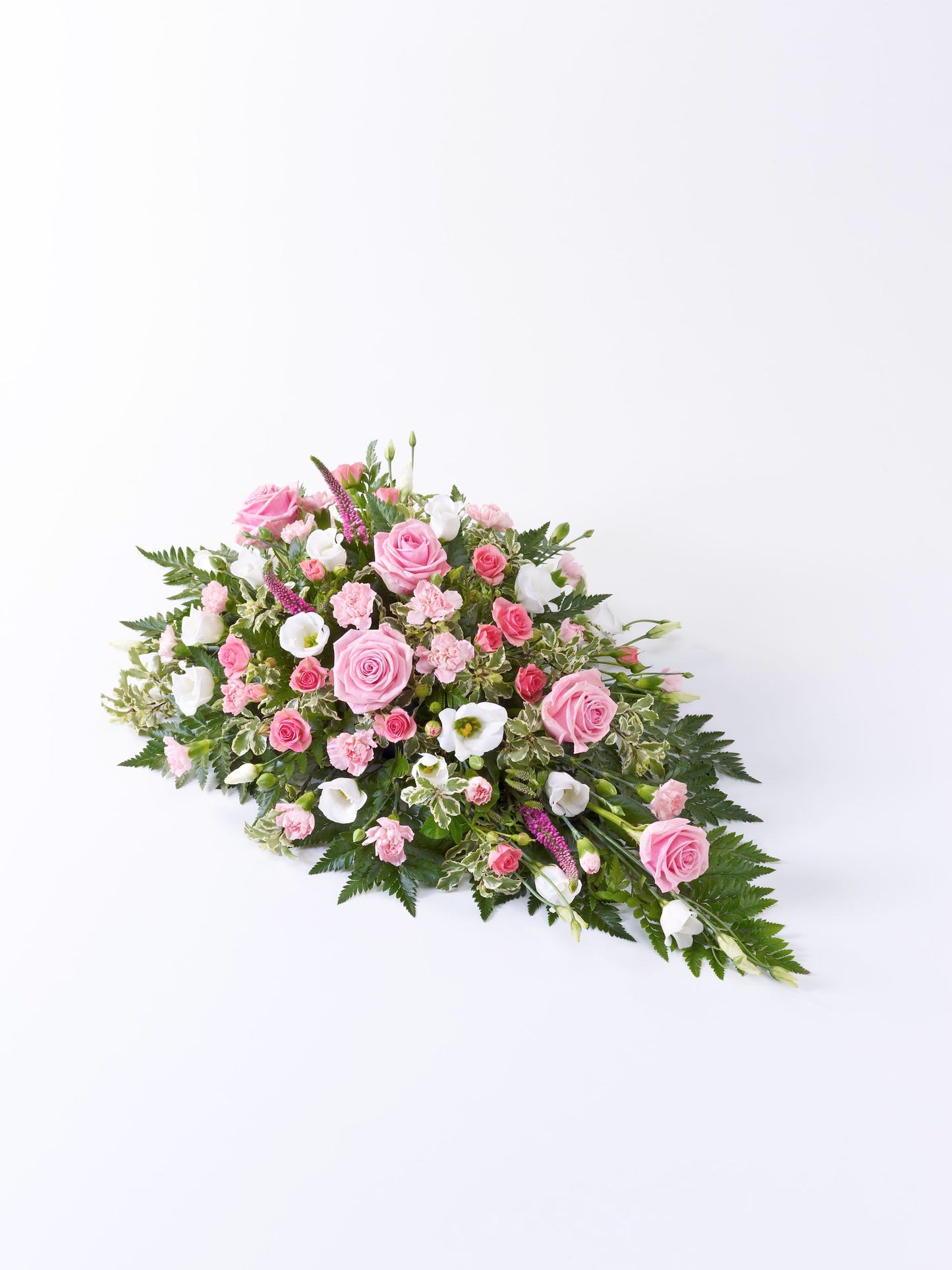 Adoring Pink Baby Casket Spray