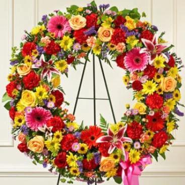 Bright and Cheery Wreath