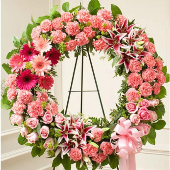 Divine Pink Wreath