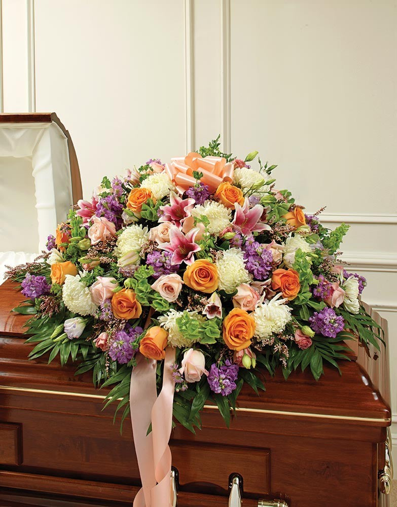 Harmonious Garden Casket Spray