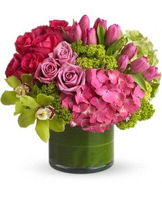 Pink and Green Medley