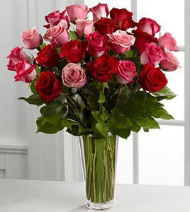Two Dozen Valentine Roses