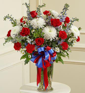 Loving Patriot Vase