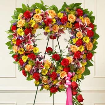 Bright and Cheery Open Heart