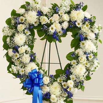 Ocean Heart Wreath