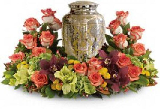 Sunset Urn Wreath