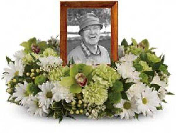 Orchid Garden Photo Wreath