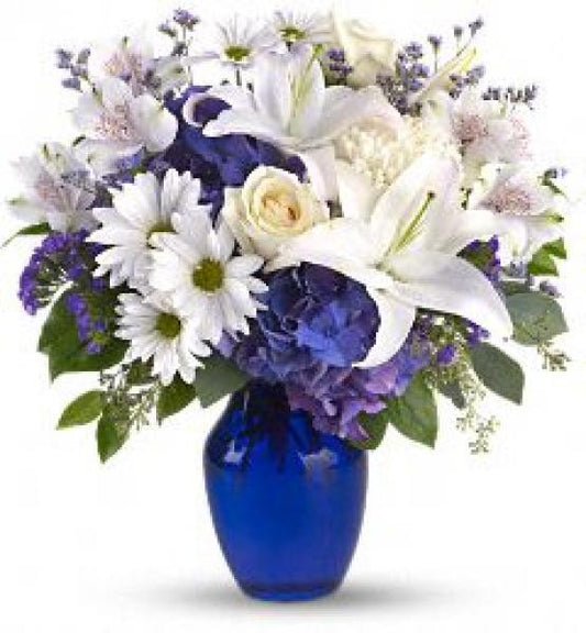 Beautiful Blues Vase