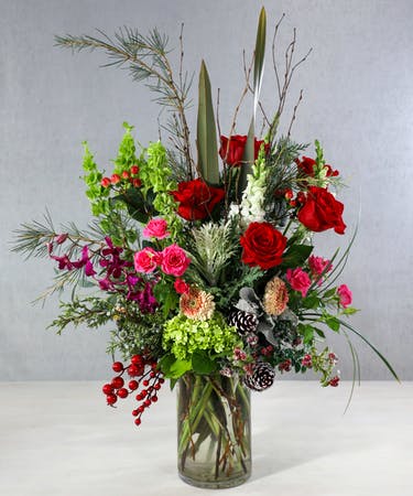 Christmas Vase