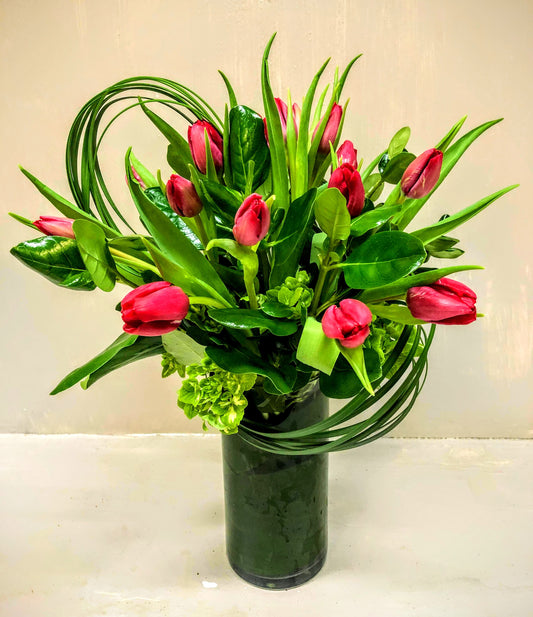 One Kiss Tulips