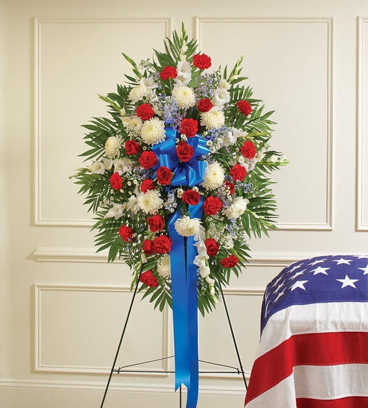 Patriotic Tribute Spray