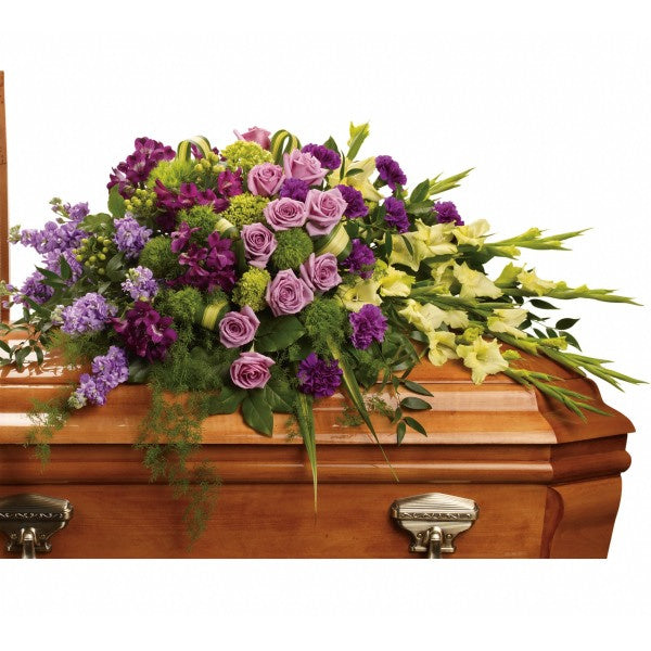 Royal Remembrance Casket Spray