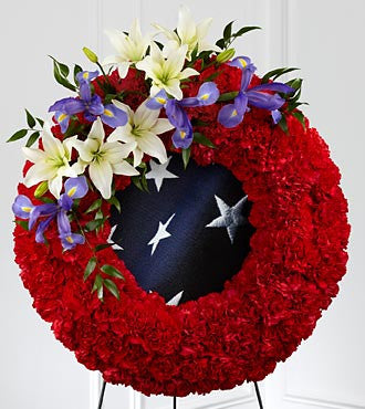Glorious Patriotic Wreath