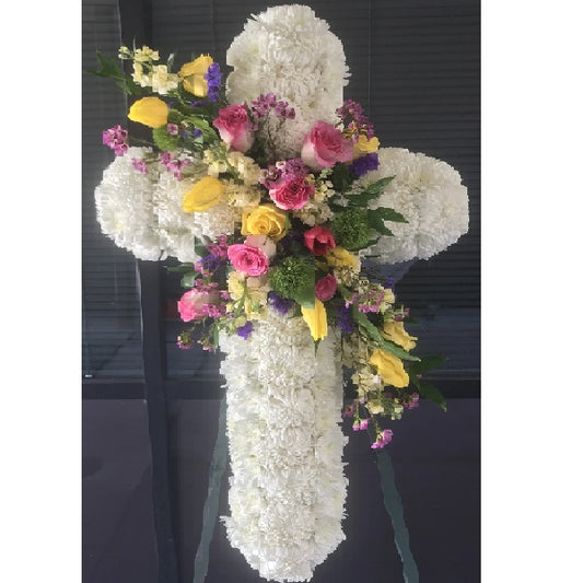 Spring Colorful Cross