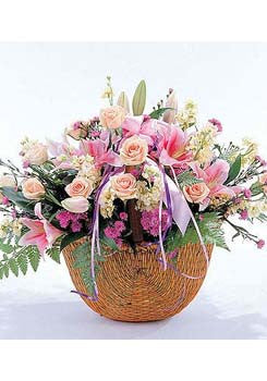 Pink Spring Basket